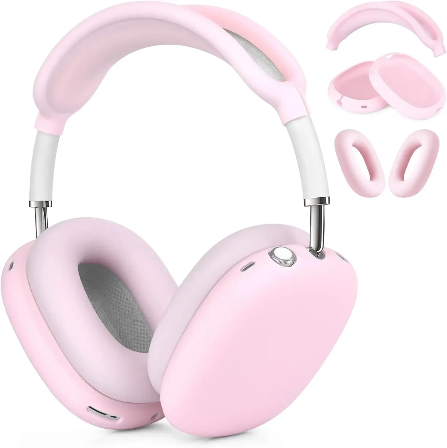 Headphone Case Hard - Voor Airpods Max hoofdtelefoon, siliconen hoes