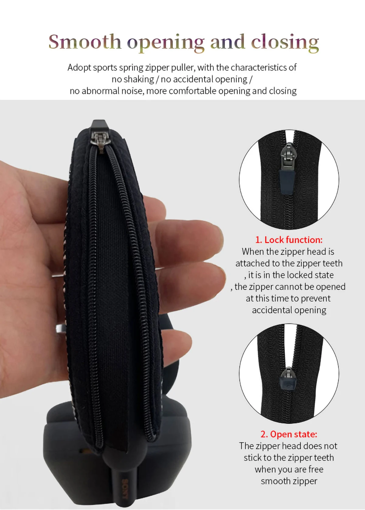 Sony Headphone Wh-1000Xm5 - YAYINCC: hoogwaardige beschermhoes voor de hoofdband