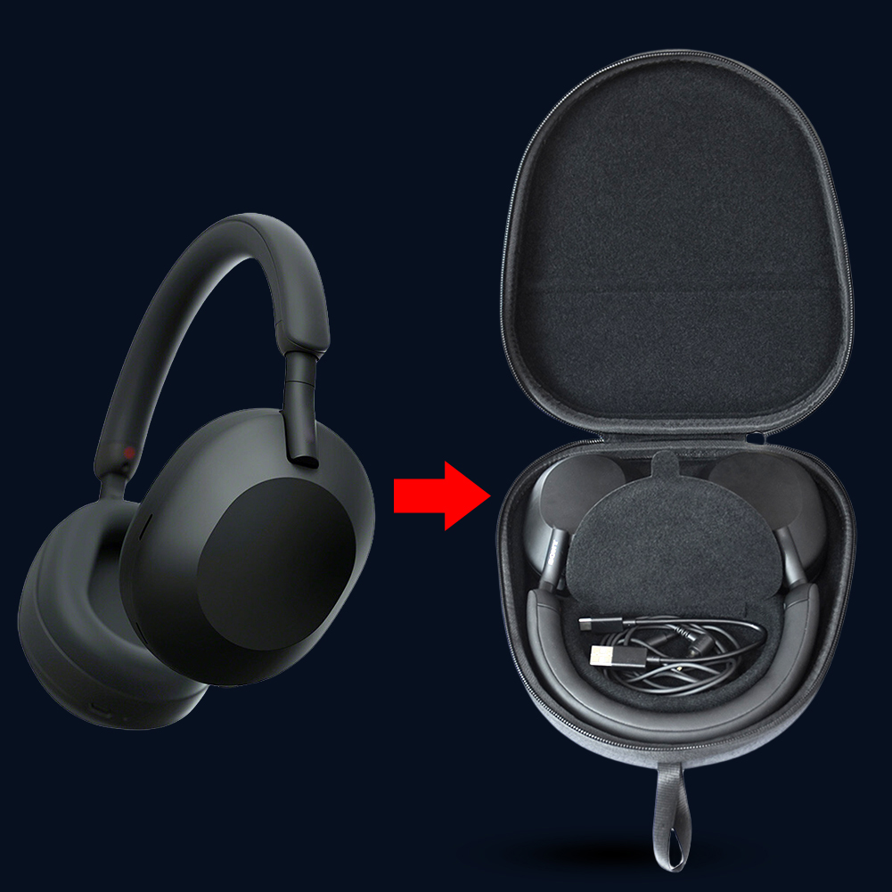 Beschermende harde koffer, EVA - Sony Headphone Wh-1000Xm5 recensie en prijs