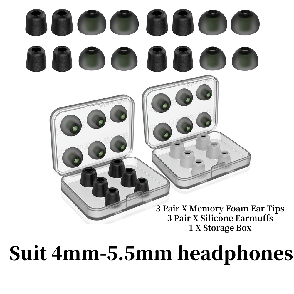 Traagschuim Oordopjes Geluidsi - Earphone Foam Tip recensie en prijs